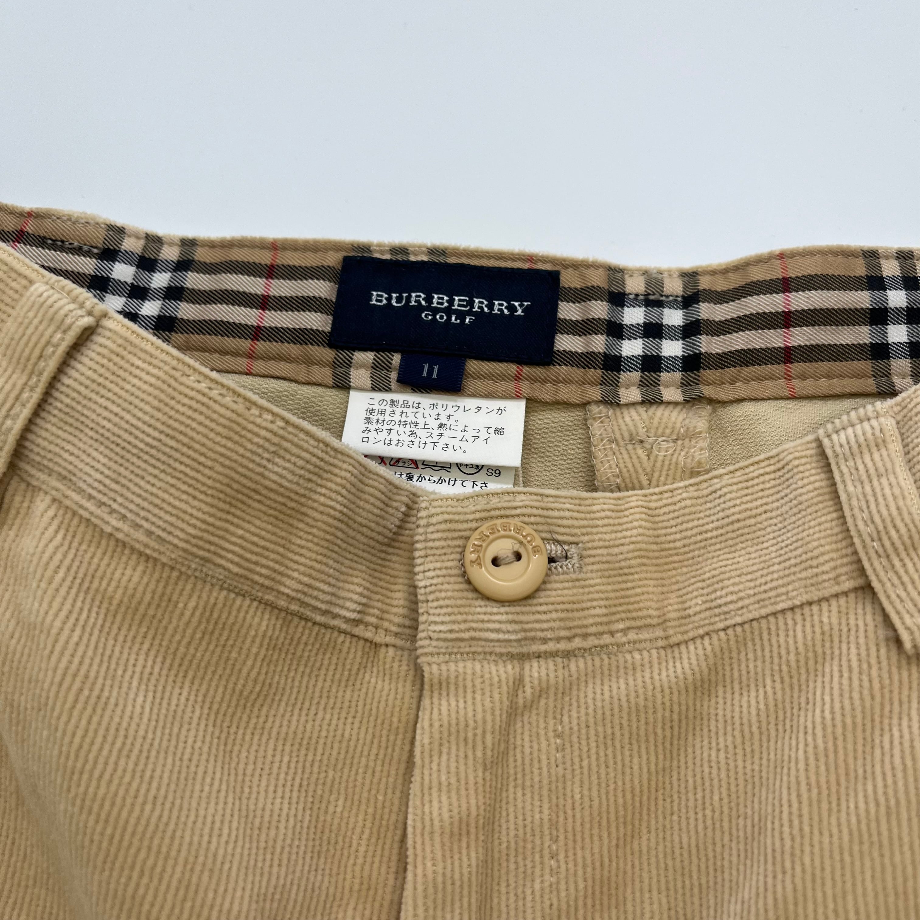 26M72 Burberry golf corduroy pants | blazetorwest