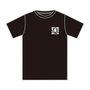 QR CODE TEE <BLACK>