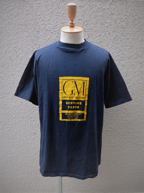 80’s GENERAL MOTORS T-Shirt／80年代 ゼネラルモータース Tシャツ