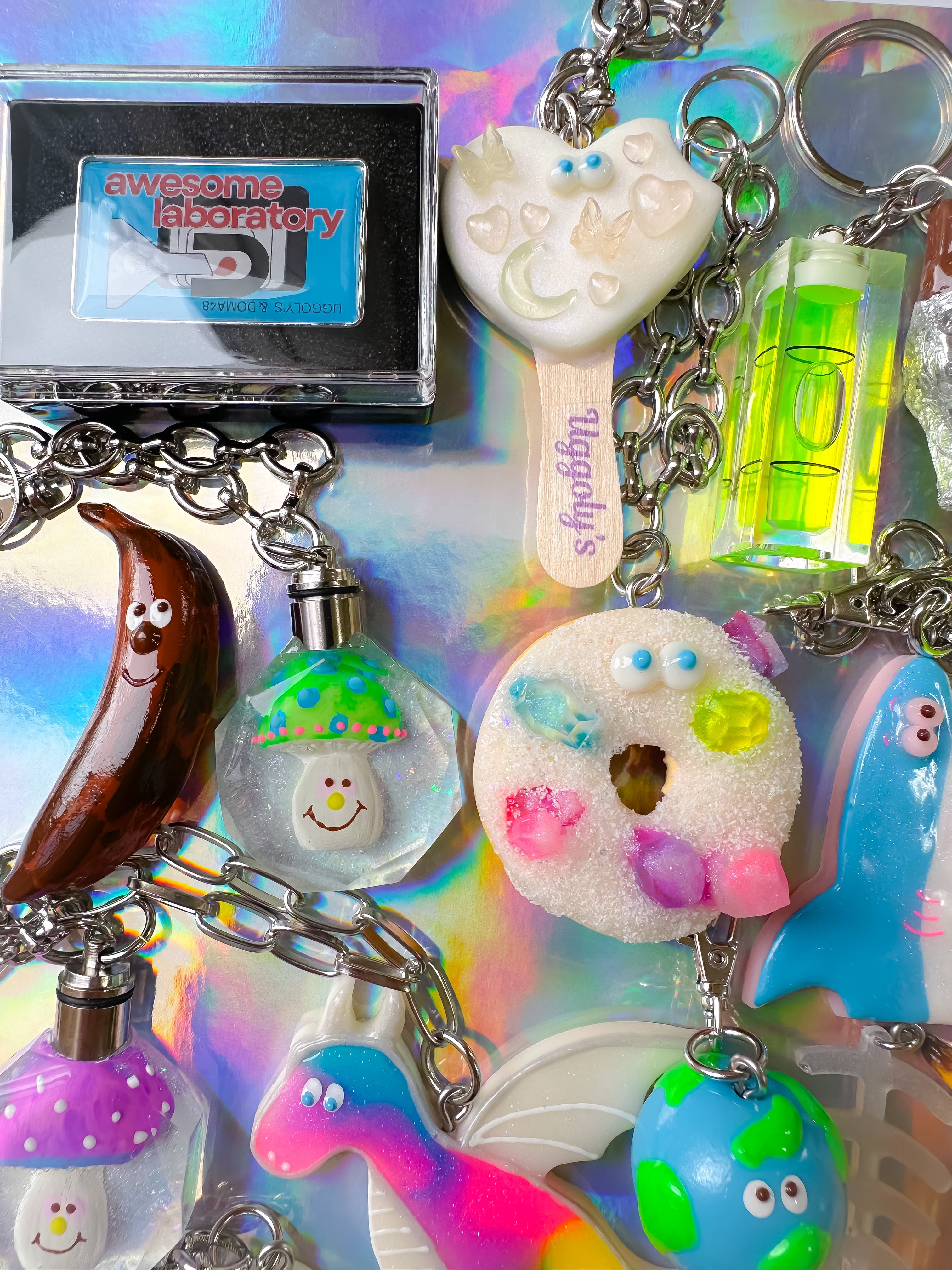 【新品未使用】uggoly's ユッゴリーズ クッキー チャーム キーホルダー Uggoly's WEB SHOP