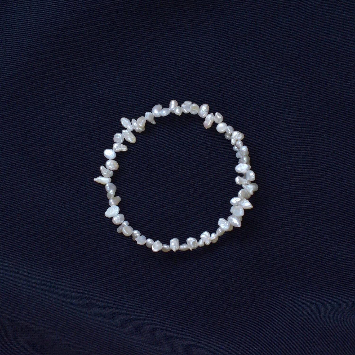 淡水パールワイヤーブレスレット | CoLoA Handmade jewelry