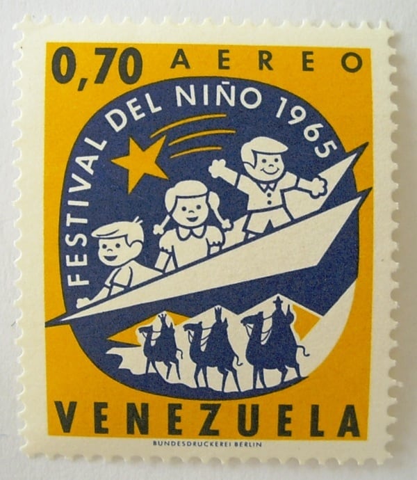 子どもの日 / ベネズエラ 1965 | Stempel ― 旅する切手 ―