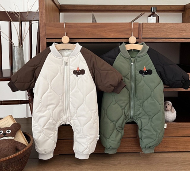 新作  韓国風子供服 ベビー服 キッズ  ロンパース 連体服  66cm～100cm    2色