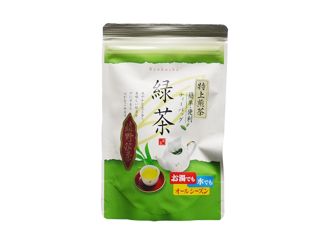 抹茶入り特上煎茶ティーパック(水だしOK)