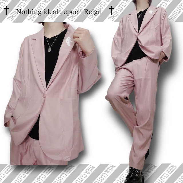 NieR CASUAL SUITS SET-UP【DULL PINK】