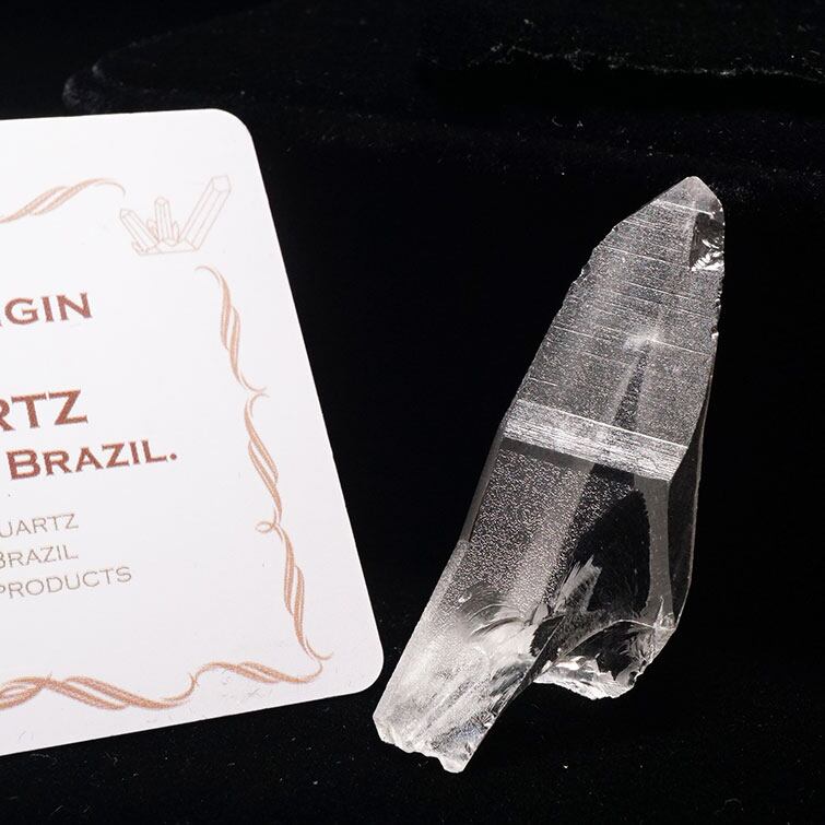 レムリアンシード 水晶 原石 ブラジル ミナスジェライス州 コリント産 証明書付属 一点物 271-349