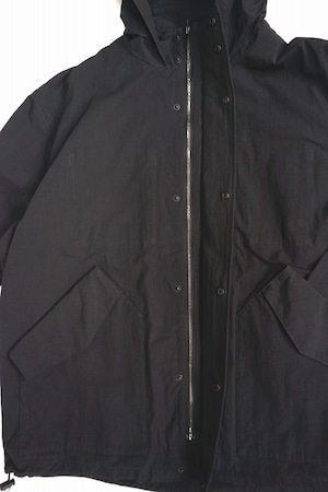 Cotton Nylon Blouson Parka