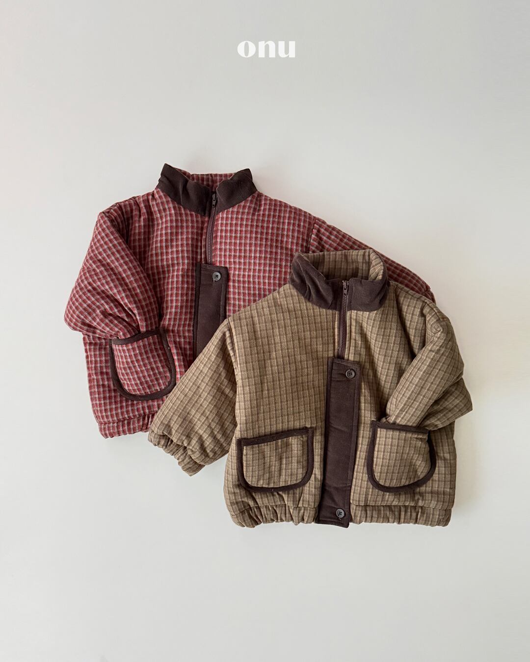 予約⌇onu/ Check padded jumper