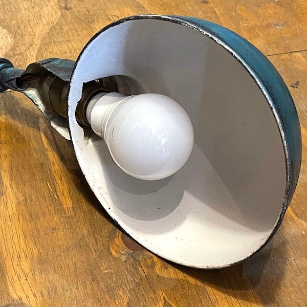 ヴィンテージ ブルーアームライト 【公式通販】