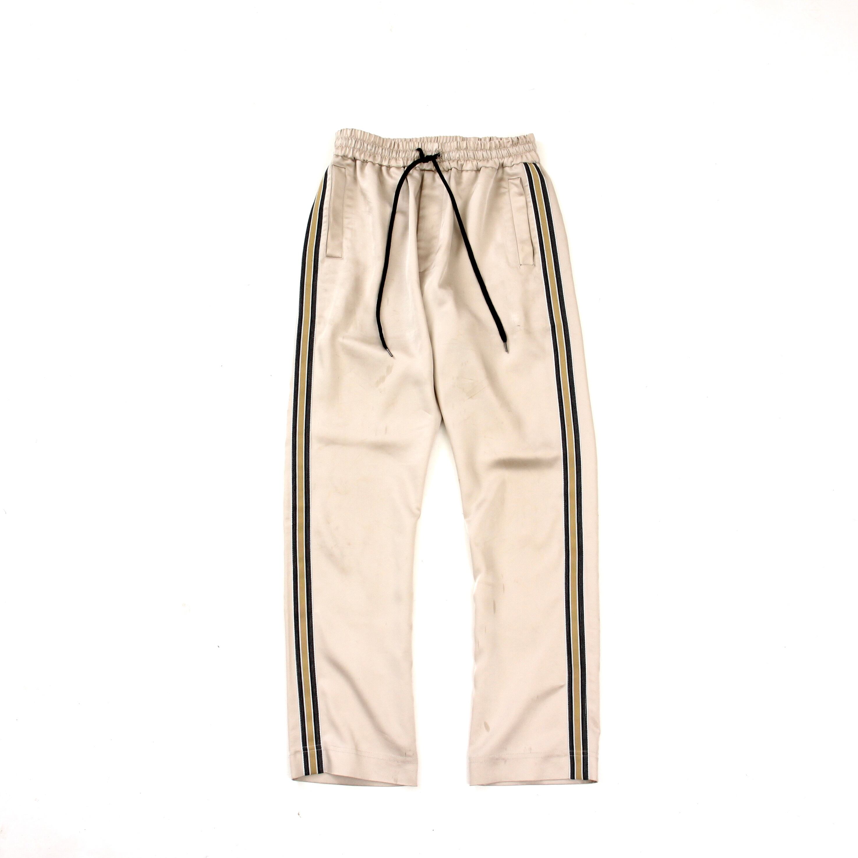 0049. CMMN SWDN sideline track pants ベージュ トラックパンツ ...