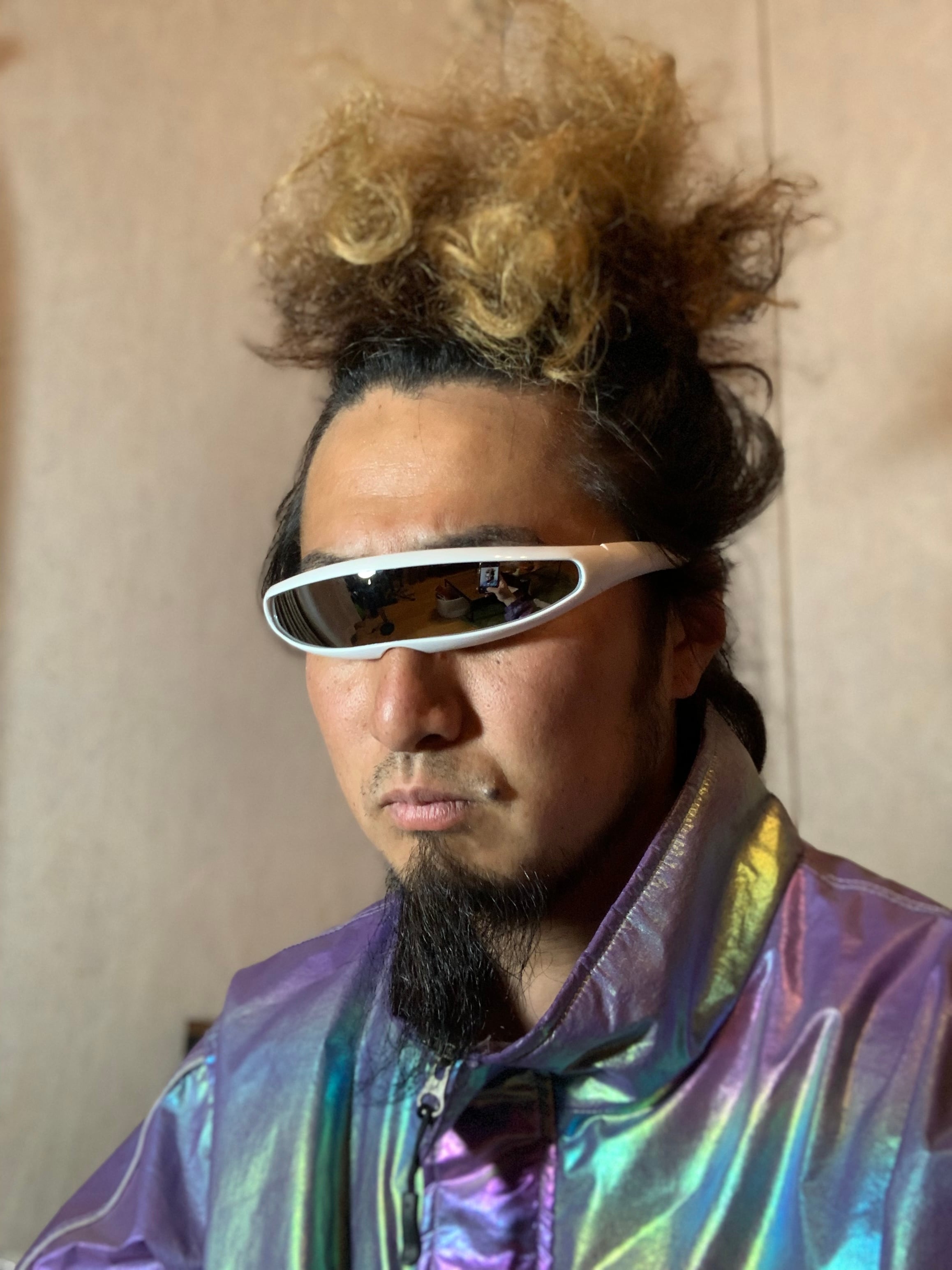 サイクロプスサングラス ホワイト(ダークブラックレンズ 
