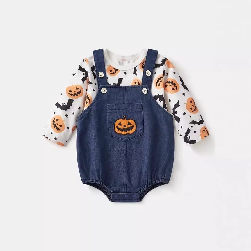 【BABY】可愛いハロウィンセットアップ