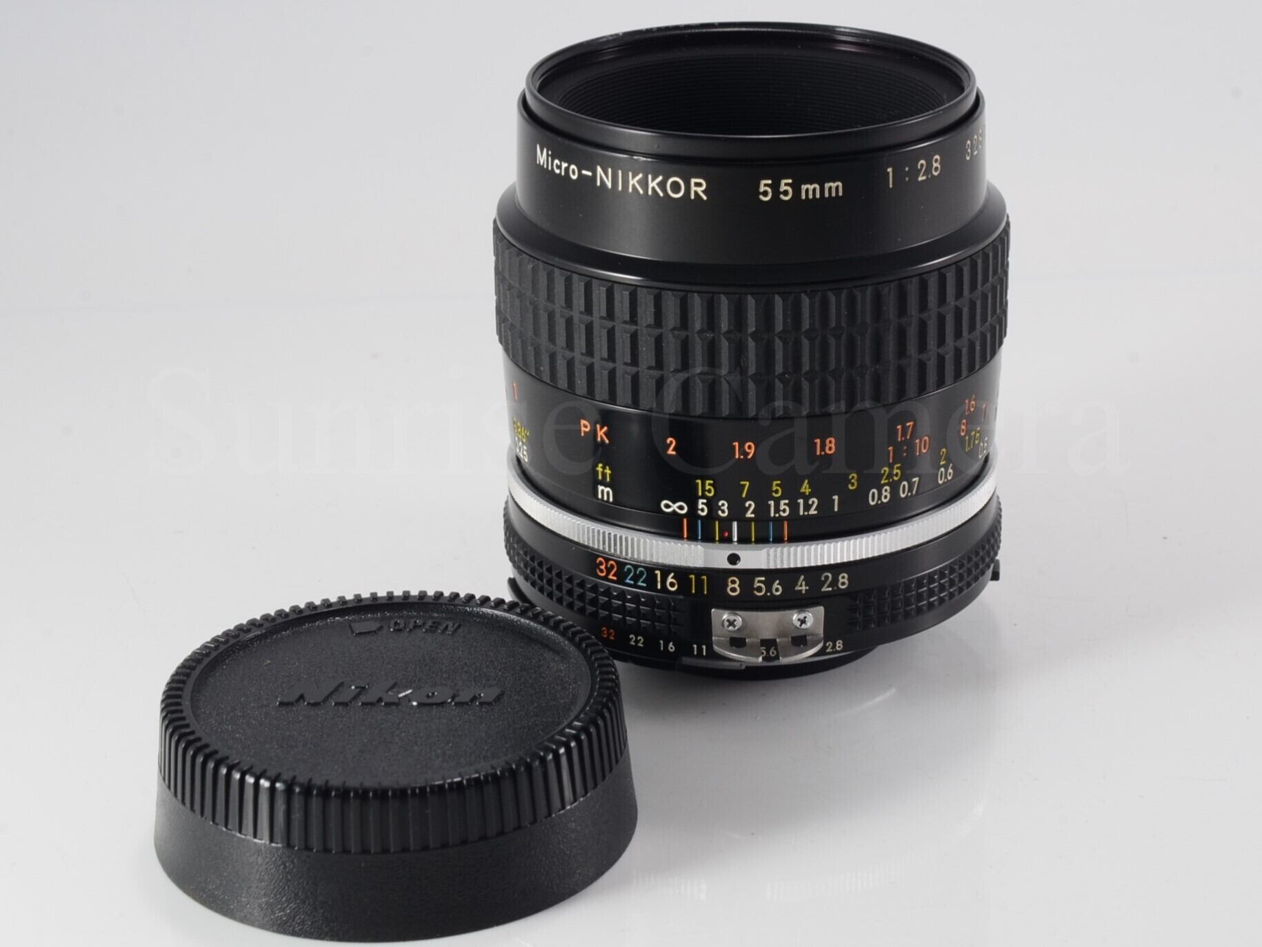 中古】Nikon Ai-s micro Nikkor 55mm F2.8 ニコン 単焦点マクロレンズ