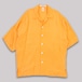 CC ORIGINAL JACQUARD OPEN COLLAR SHIRT -SWEET ORANGE-