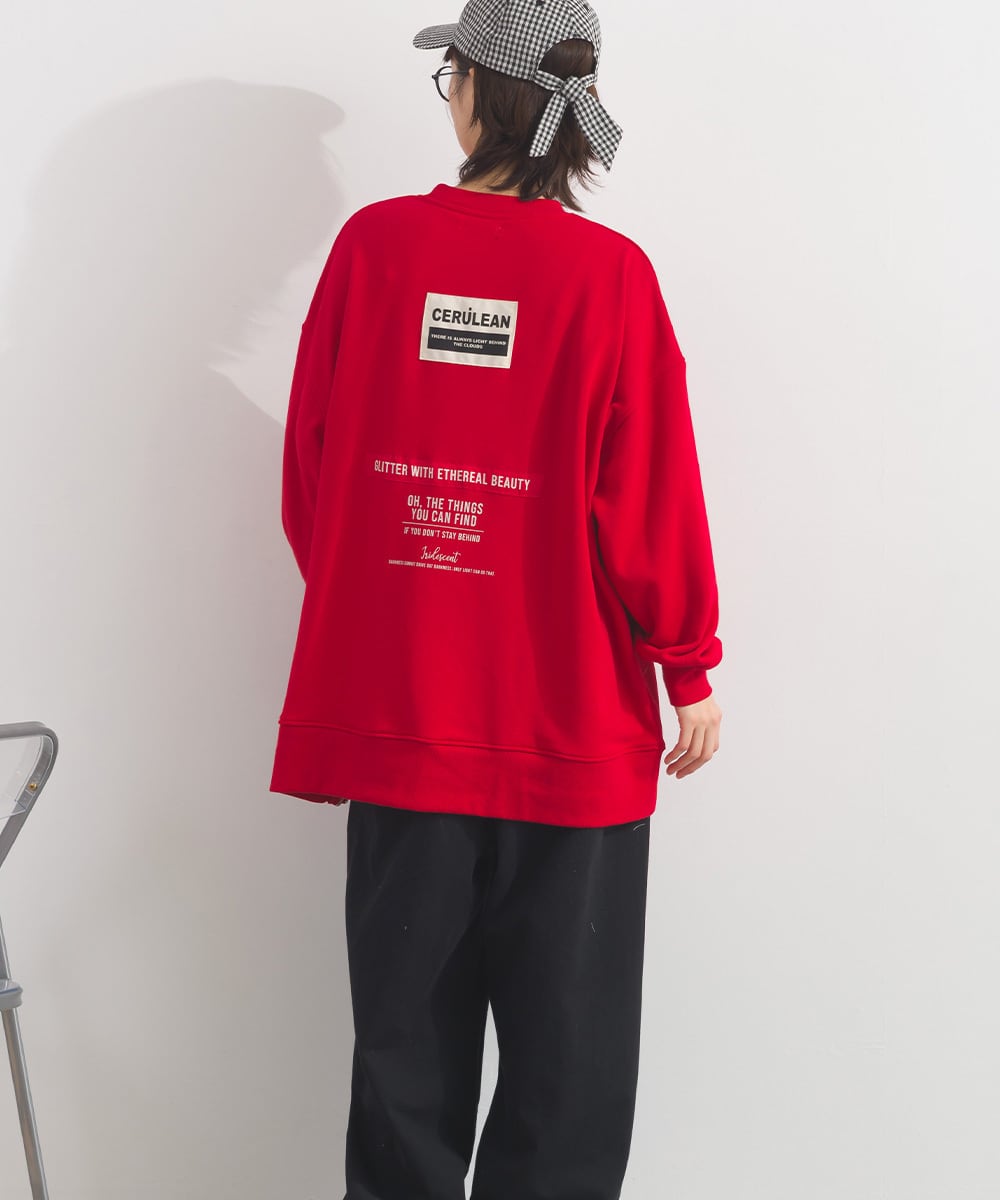 K261019 BIGワッペン脇ZIPつきプルオーバー / Big Patch Side-Zip