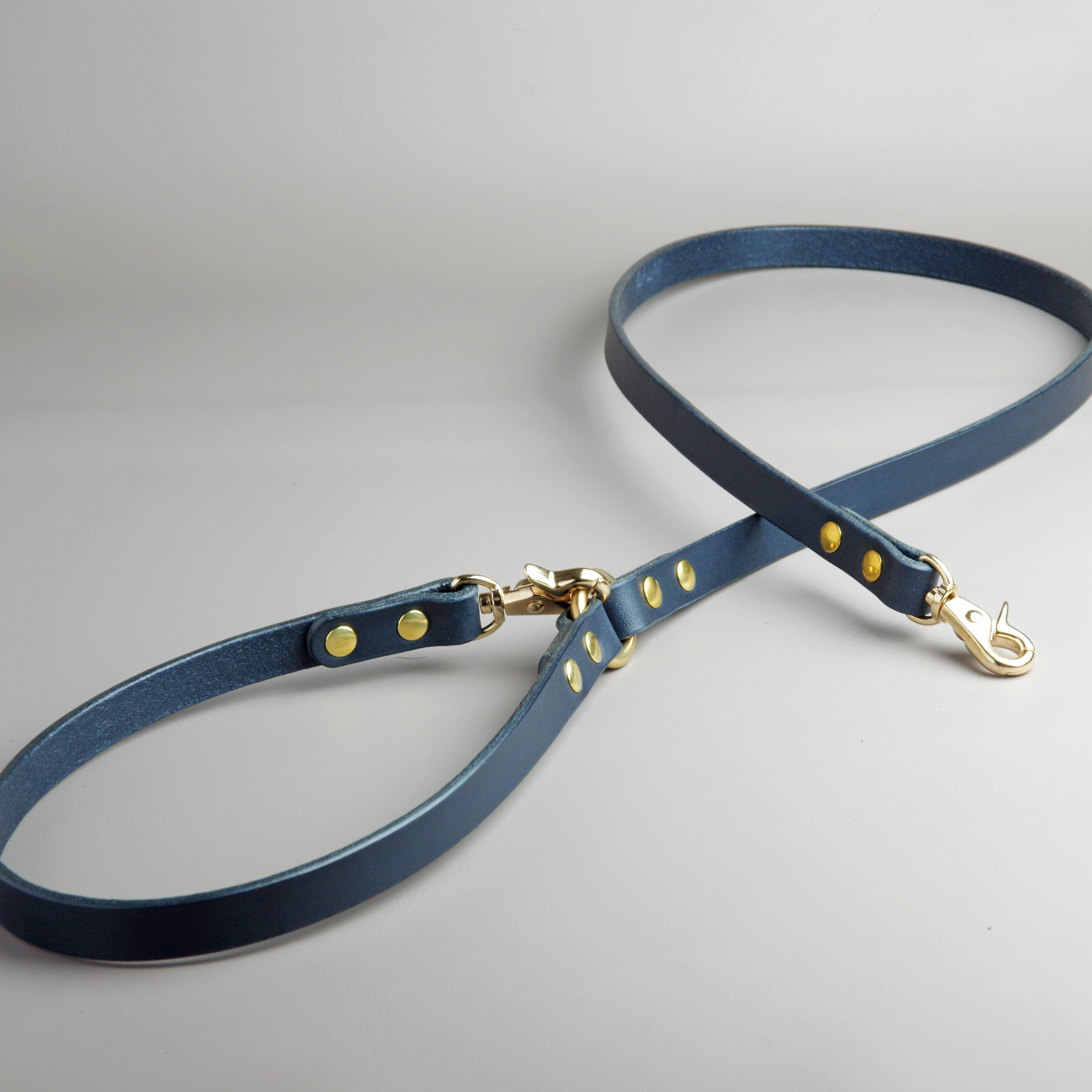 本ヌメ革のカフェリード | 革と真鍮 犬の首輪の専門店 【くすのき犬具】