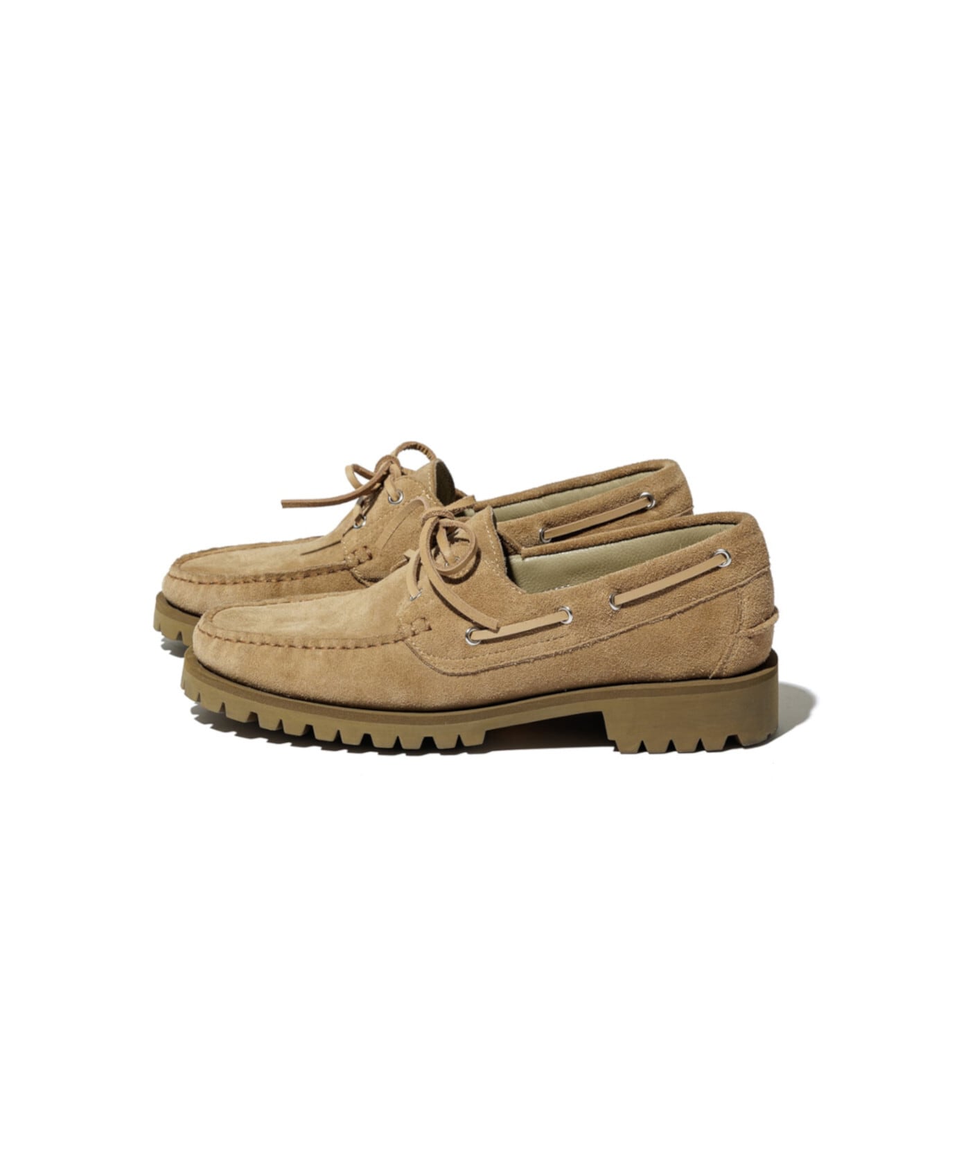 UNUSED / UH0633 SUICOKE DECK SHOES VIBRAMSOLE(BEIGE) | AfterSchool