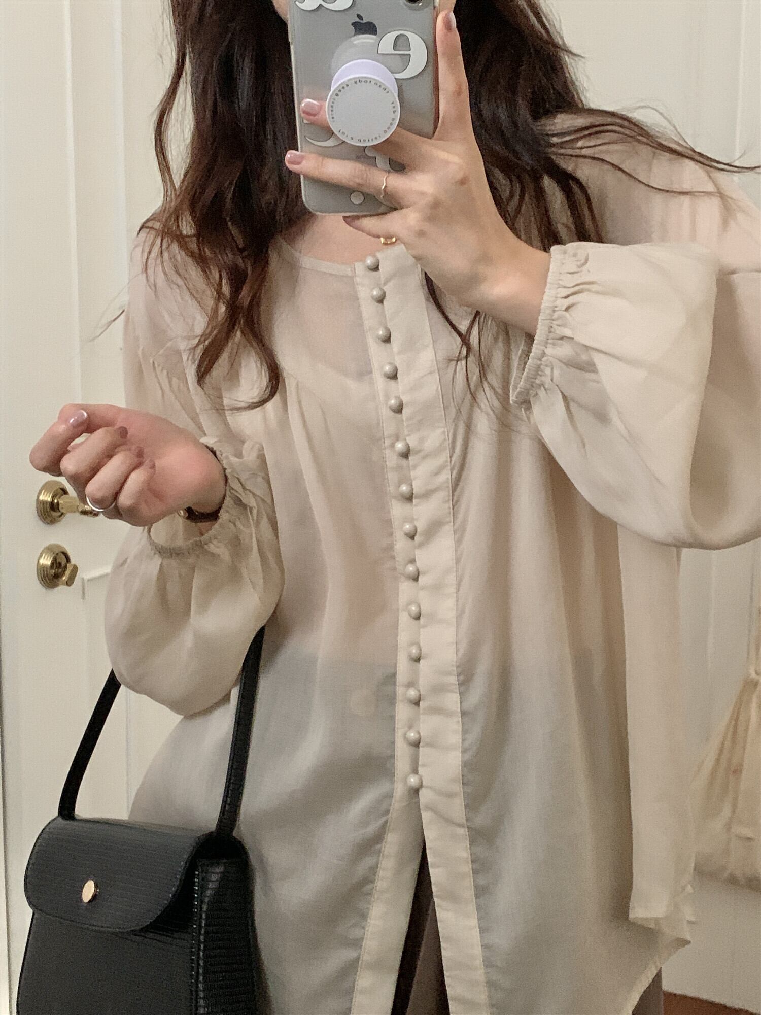 シャツ ショーツ サマールーズ薄手カジュアル ロング 夏物 ブルマー ビッグFスモールZ韓国42360658780