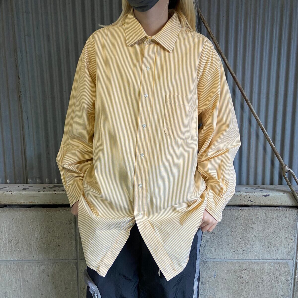 90年代 Brooks Brothers ブルックスブラザーズ ストライプ コットン