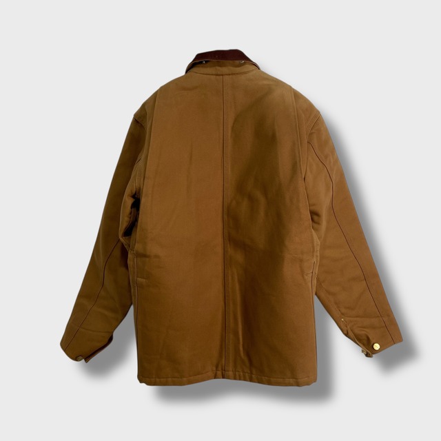 タグ付き未使用 carhartt カーハート ミシガンチョアコート ダックジャケット 茶系 S
