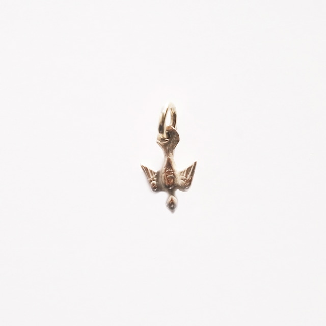 CLASSIC - NECKLACE CHARM: BIRD gold