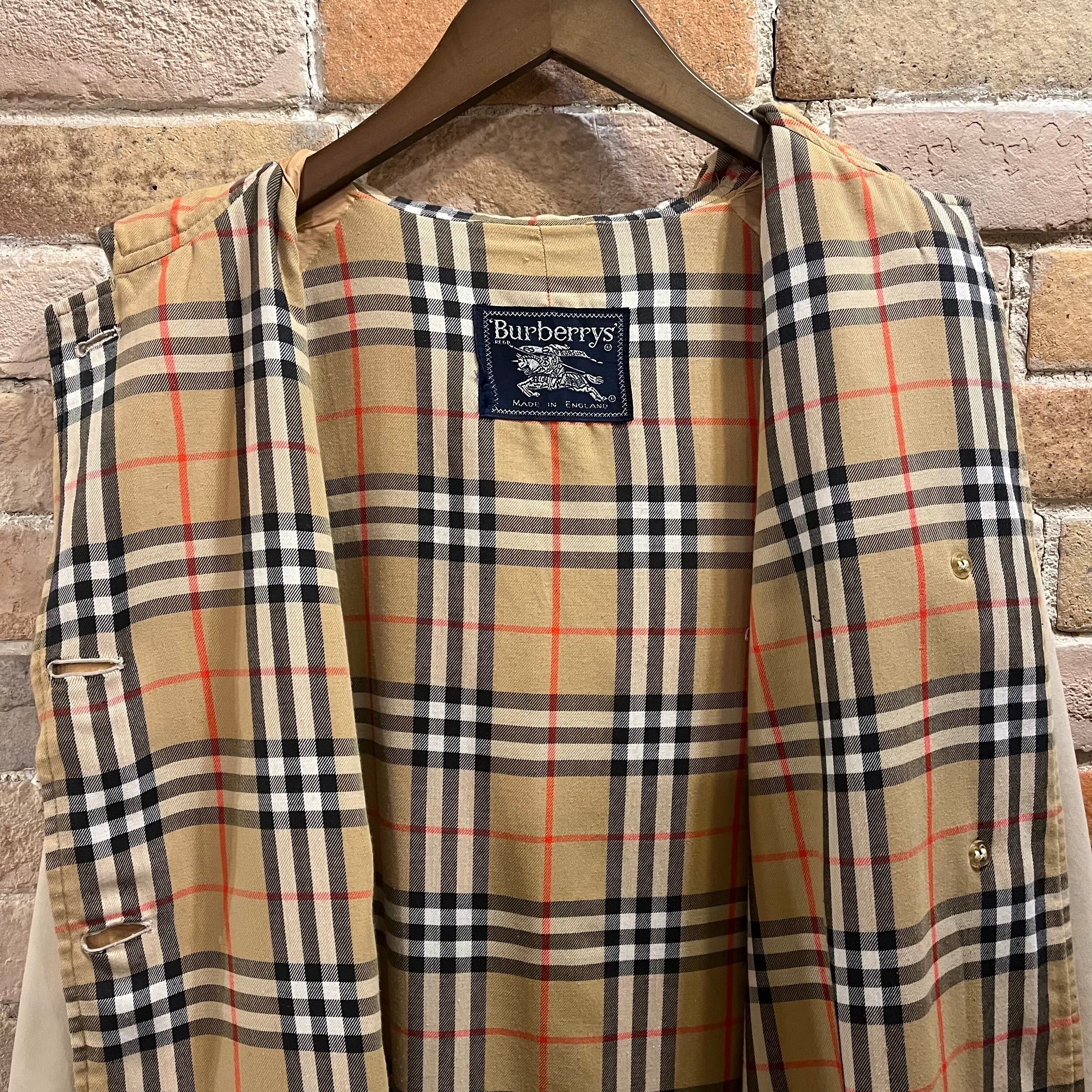 burberry ladies 1枚袖 foodie coat バーバリー イングランド製ステン 
