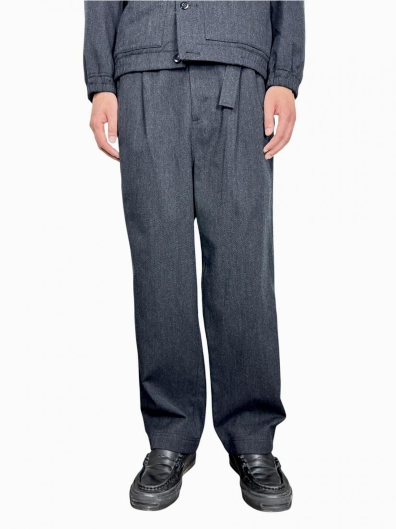 【ATON】WOOL COTTON KERSEY CLIMBING PANTS
