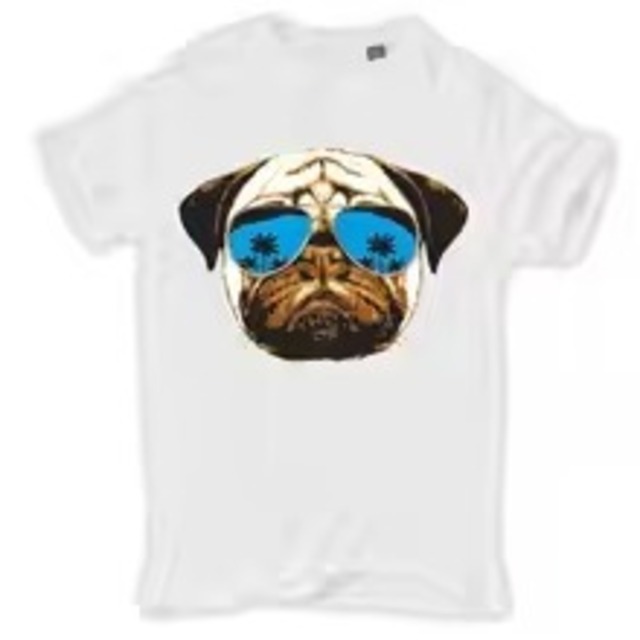T-shirt  -Miami Blue-     　　a-t236