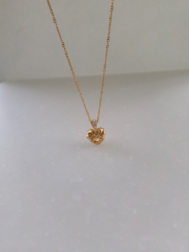 K-005 "Grace Heart Necklace" GD