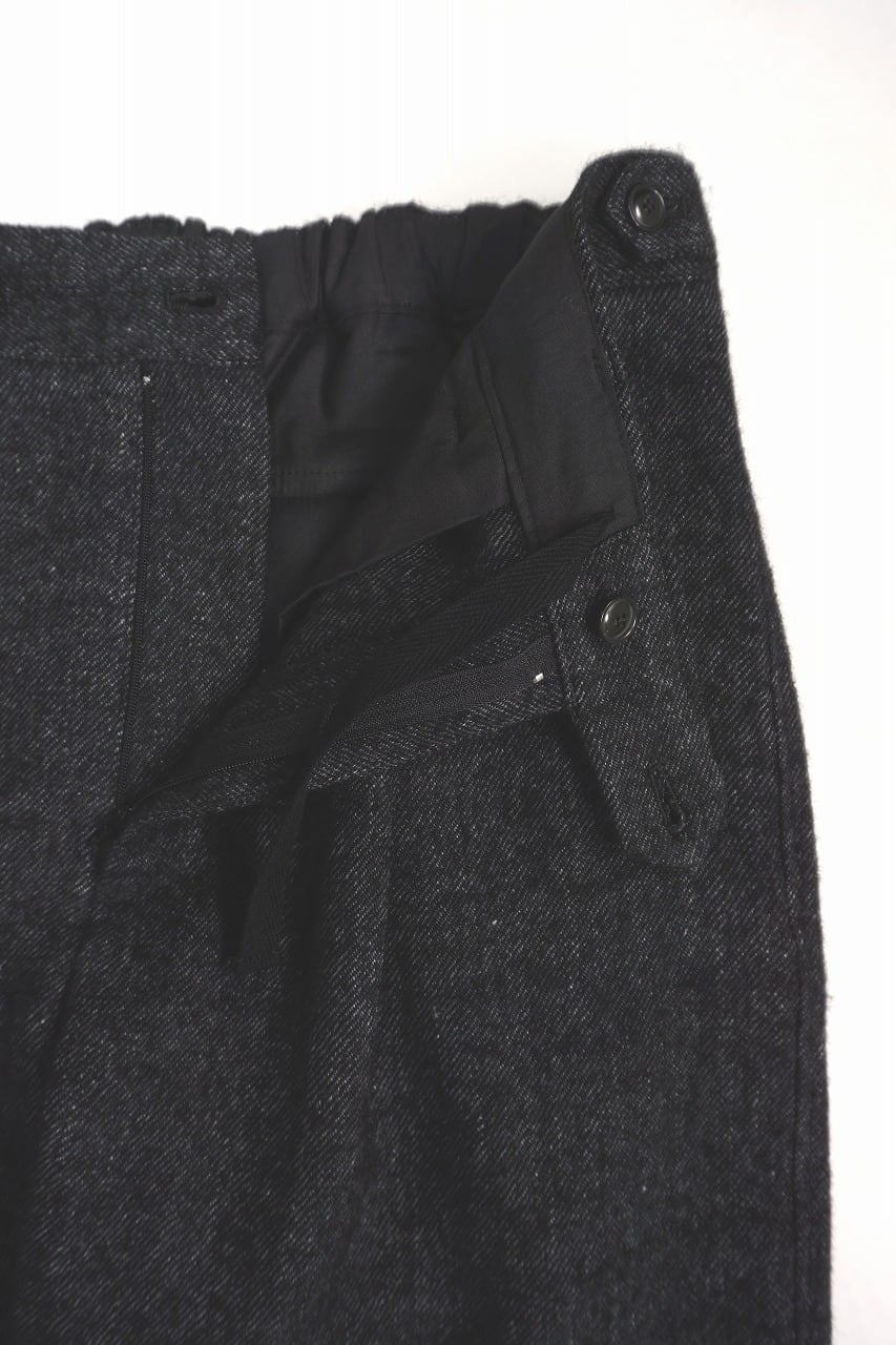 Wool Linen Tweed Trousers