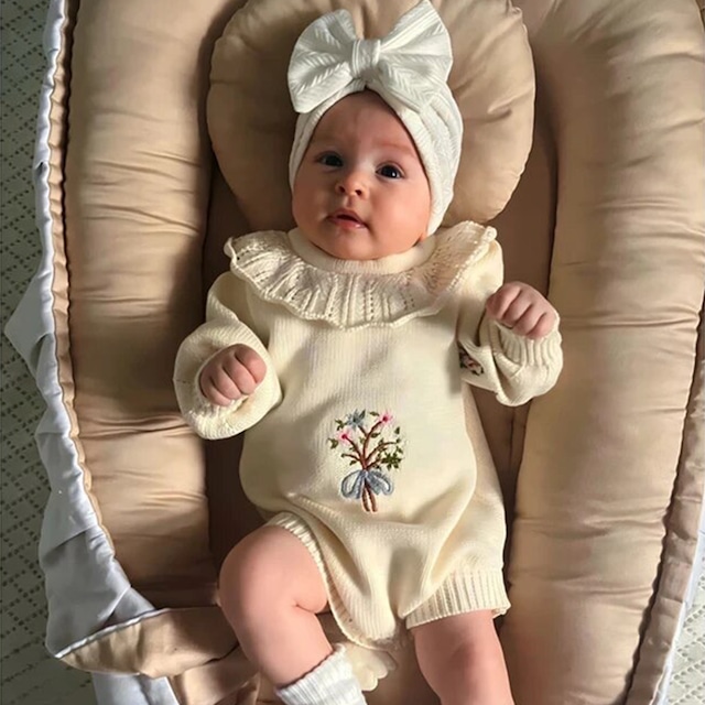 フラワーボディスーツ