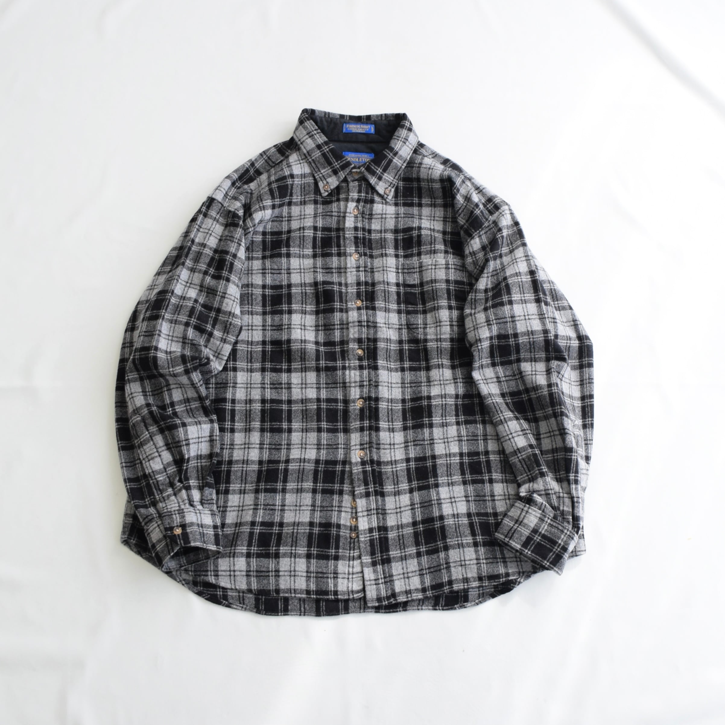 90s bitch skateboards Plaid Flannel Zipup Shirt / ビッチスケート
