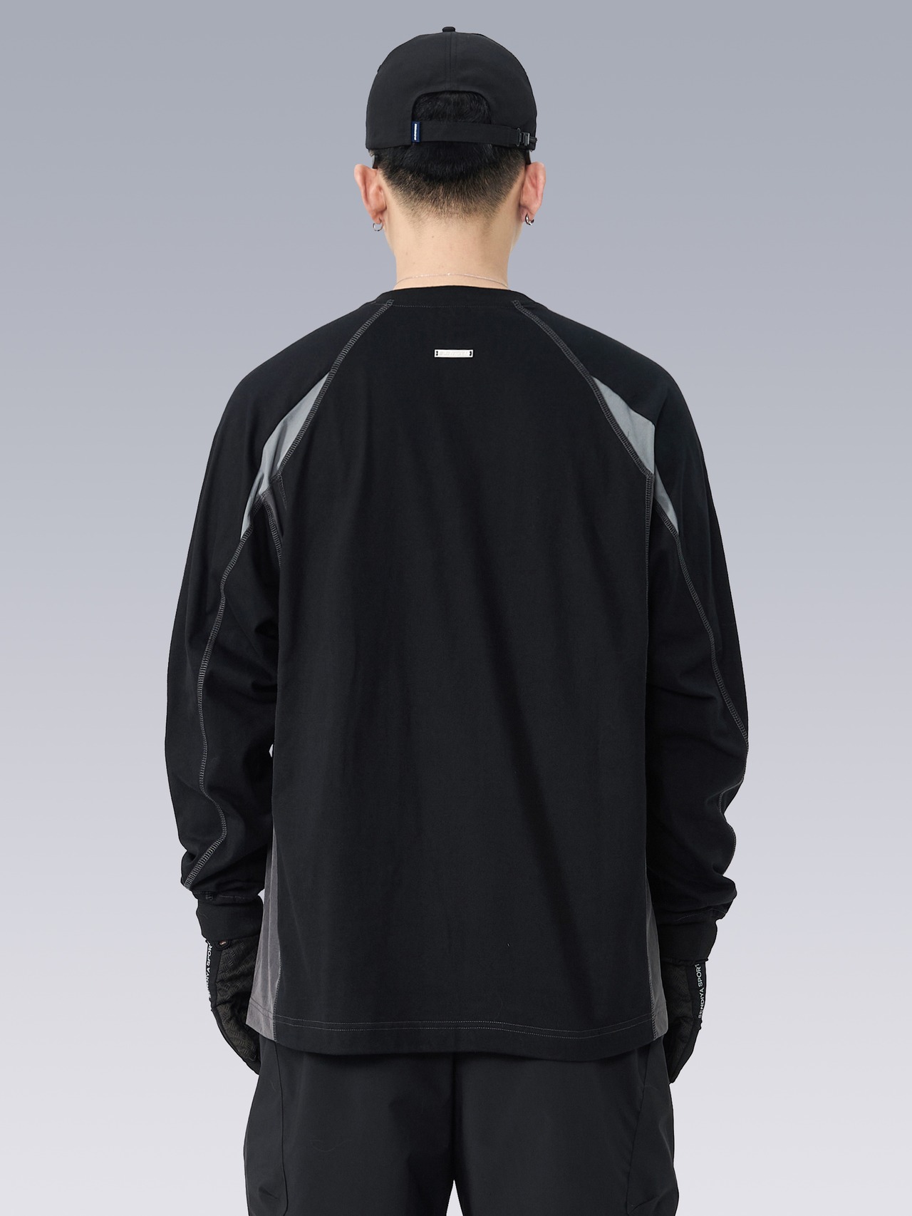 SILENSTORM カラーブロック サイクリングロングTシャツ