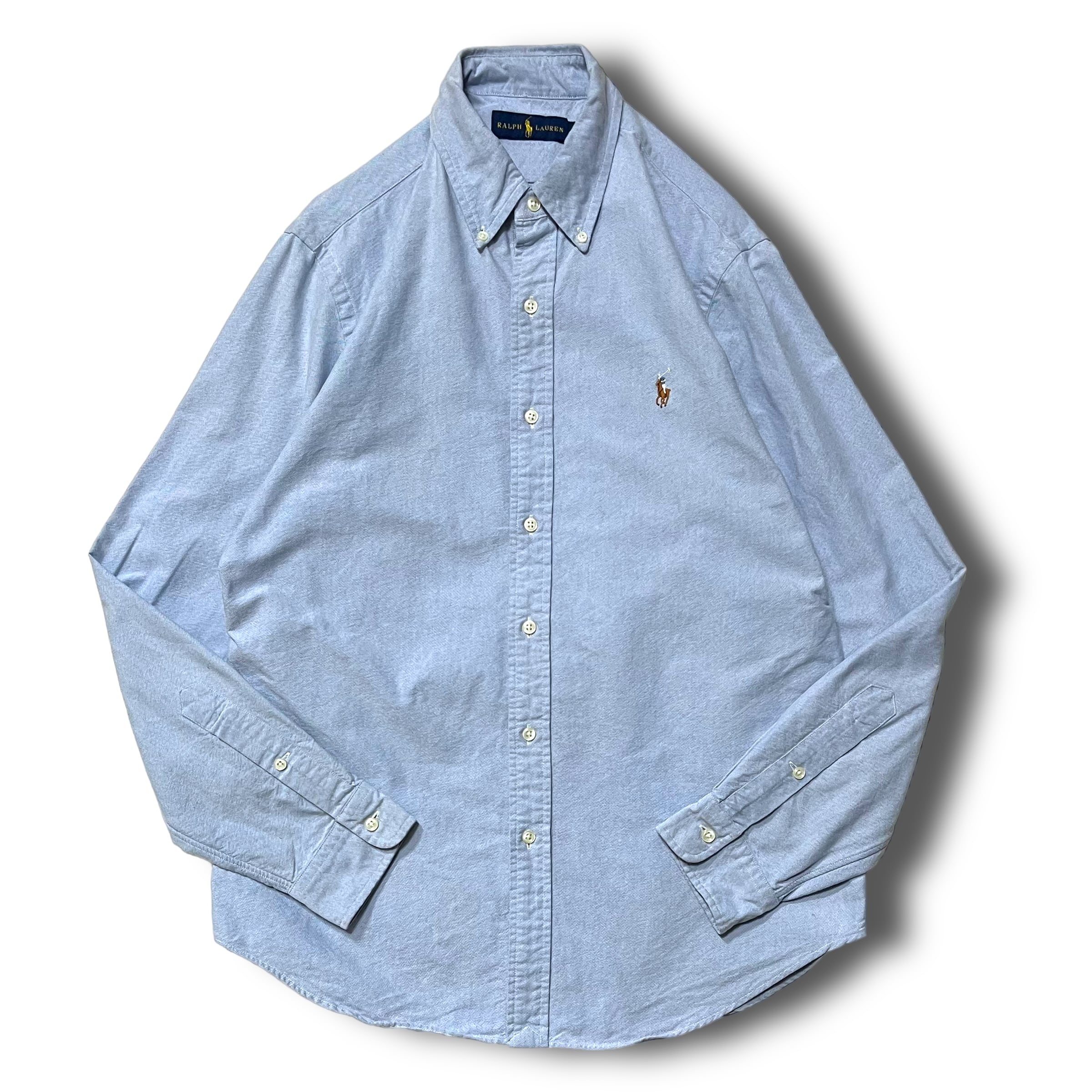 【Ralph Lauren】オックスフォードボタンダウンシャツ サックス