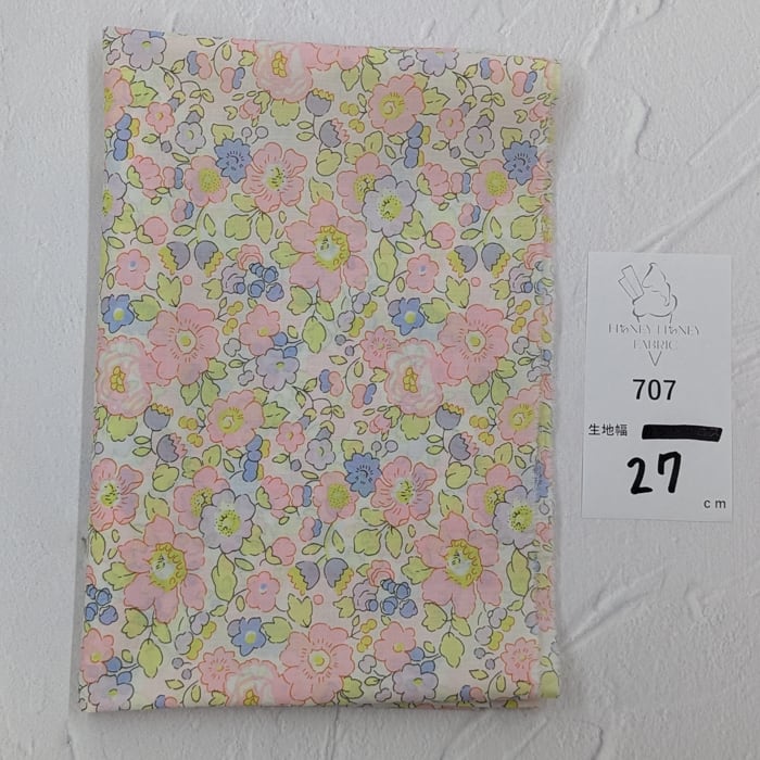 《707》◆輸入 リバティ LIBERTY タナローン カットクロス ハギレ