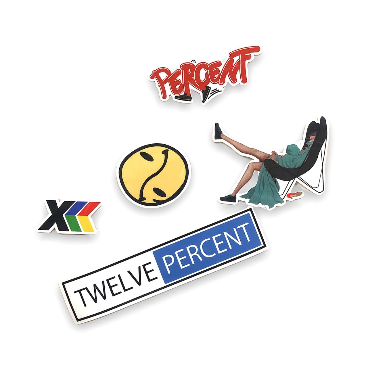 TWELVE PERCENT STICKER SET | TWELVE PERCENT