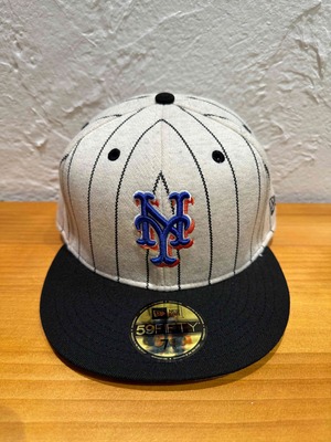NEW ERA (ニューエラ) - 59FIFTY OATMEAL HEATHER NYM (5950 オートミール ヘザー ニューヨーク・メッツ)