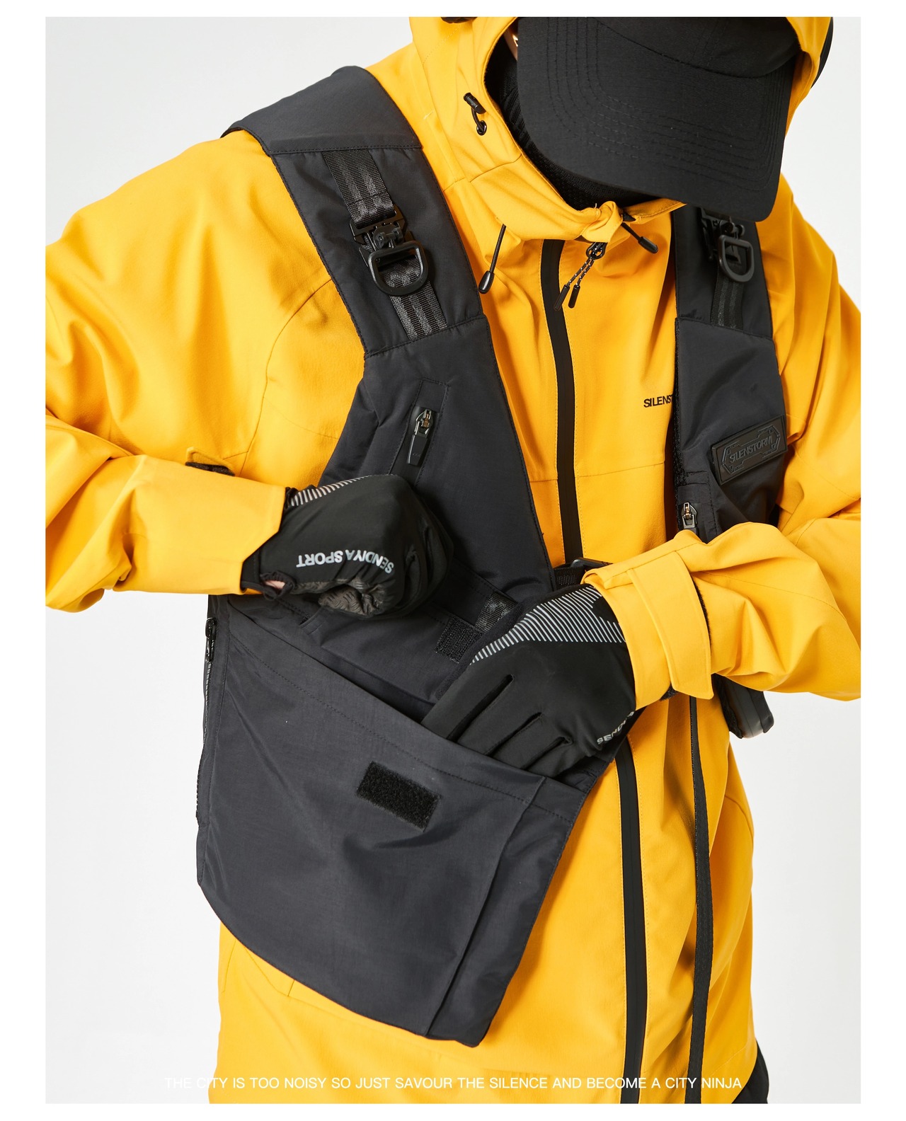 SILENSTORM アーバンコミューターアシンメトリックベスト