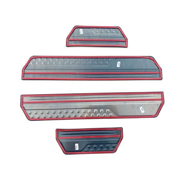 新型ヴェゼル RV パーツ サイドステップ 外側 スカッフプレート 4P