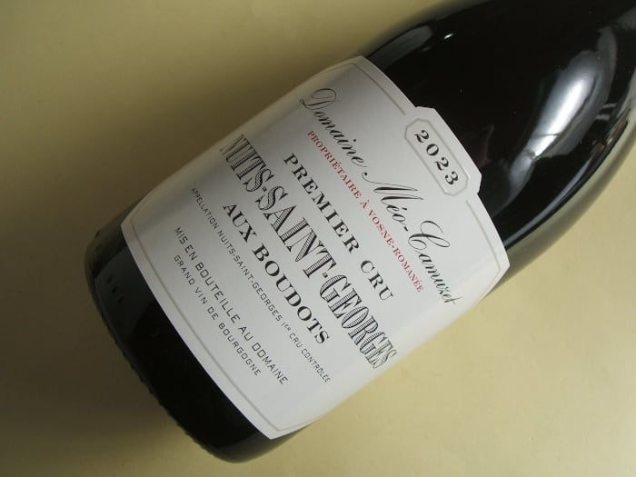 ニュイ・サン・ジョルジュ 1級 オー・ブドー 2023年 ドメーヌ・メオ・カミュゼ