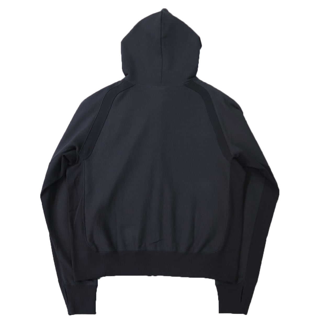 JIAN YE 23AW SOLID HOODIE (Charcoal)