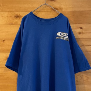 【GILDAN】GottaRace ロゴ プリント Tシャツ レーシング XL ビッグサイズ US古着