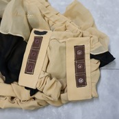 ベリーダンス トライバルフュージョン 衣装 上下セット ブラック系 スパンコール ラインストーン 5点 セット トップス スカート ズボン ベルト 黒 金 豪華 装飾 華やか トライバル キラキラ フリンジ 華やか ダンス衣装 舞台 ゴールド系 ベージュ系