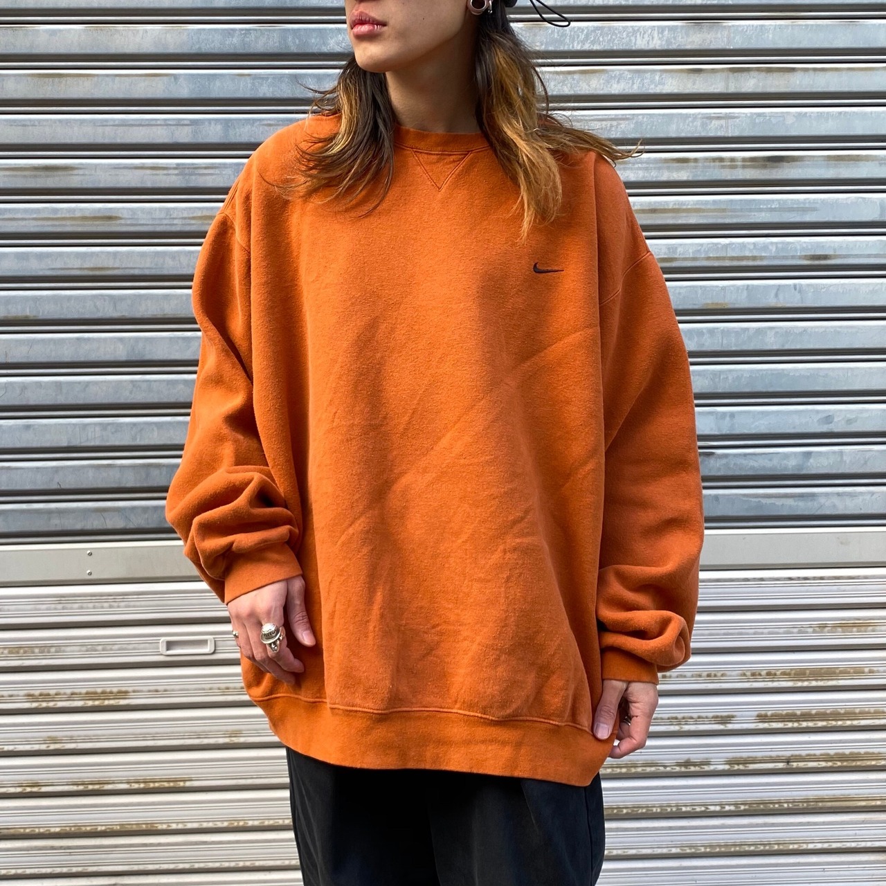 ビッグサイズ 90年代 ビンテージ NIKE TEAM ナイキ スウォッシュ ワン 