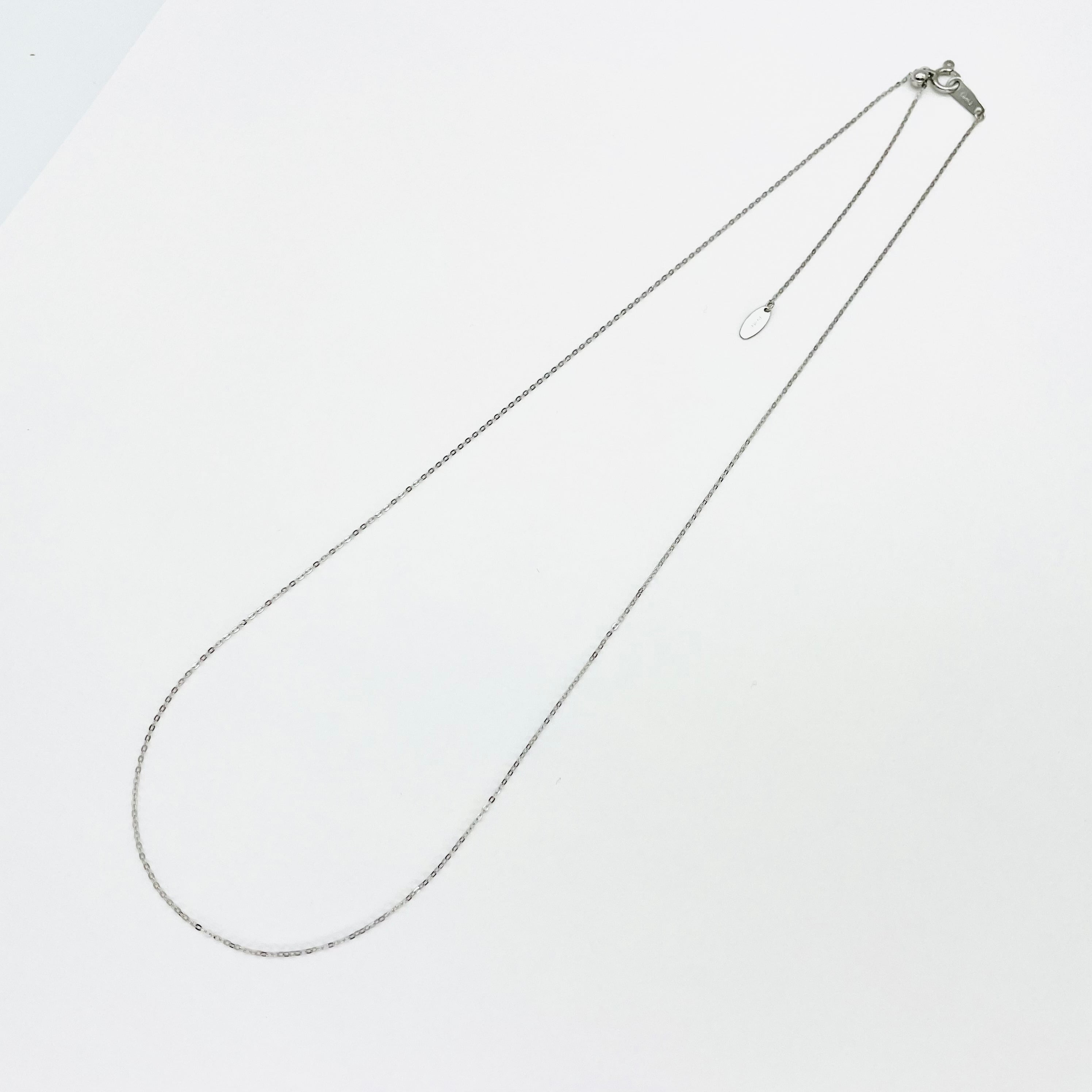 リップクロスアズキチェーンネックレス ‼️⭐️ Pt950⭐️約45cm