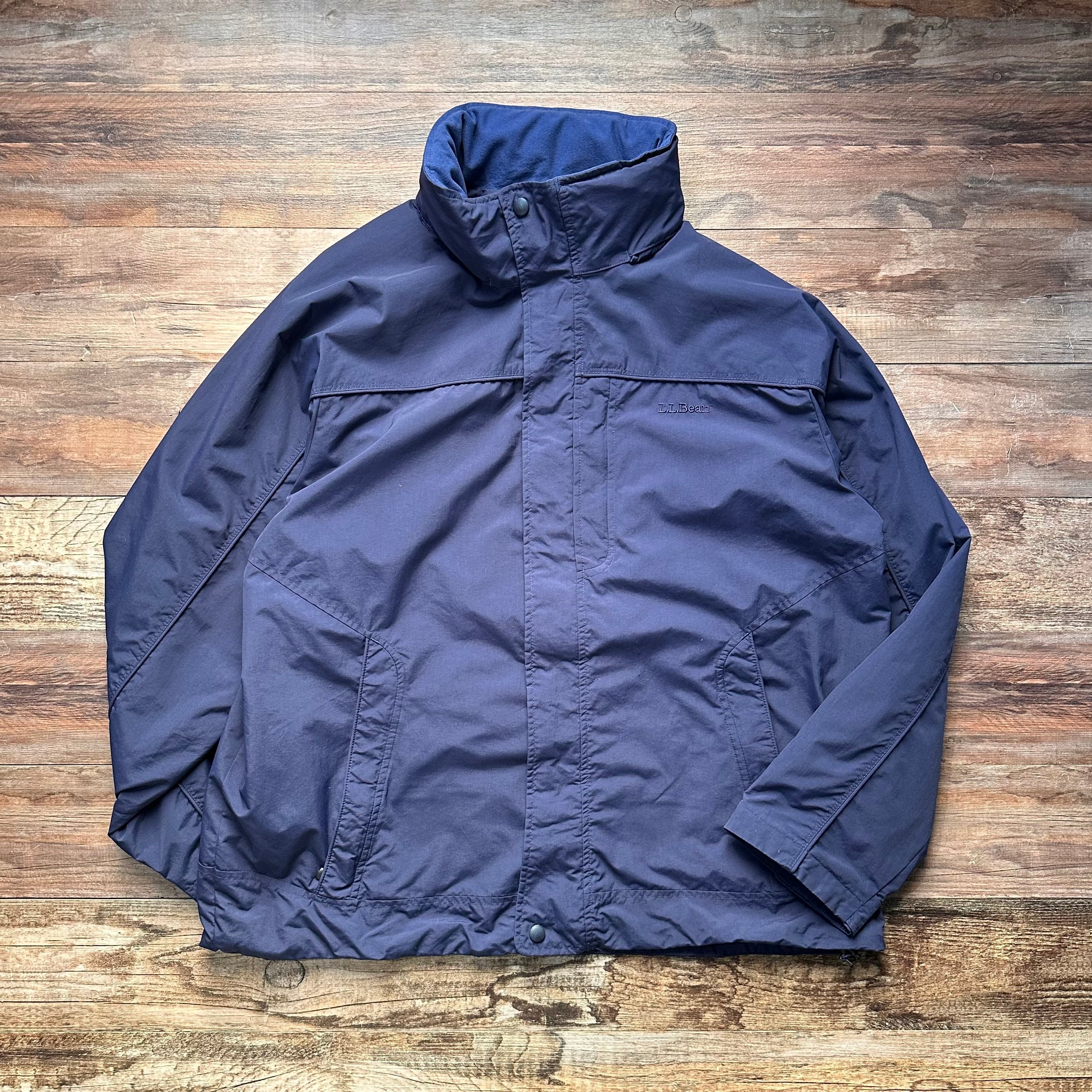 ナイロンジャケット L.L. Bean Nylon Jacket!! L.L.Bean “ halfzip nylon jacket 90's . size M ¥7.900- (税込¥8.690