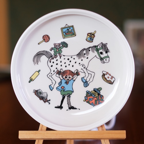 Rörstrand ロールストランド　Pippi plate  長くつ下のピッピ キッズプレート