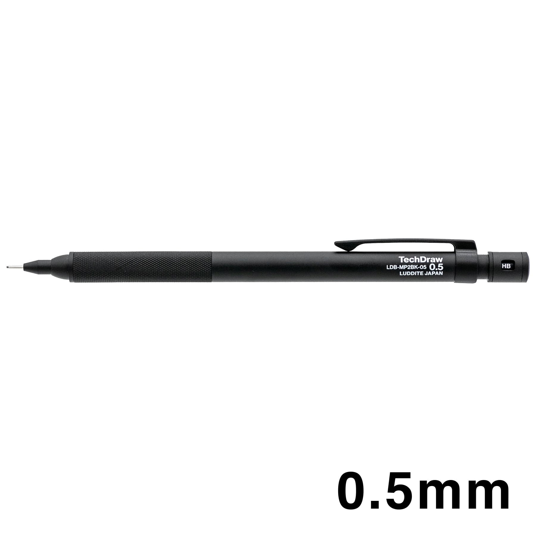 LUDDITE/ラダイト】TechDraw2 製図用シャープペンシル (0.5mm/ブラック) 590Co.