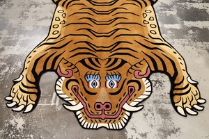 Tibetan Tiger Rug 《XXXXXLサイズ•ウール002》チベタンタイガーラグ