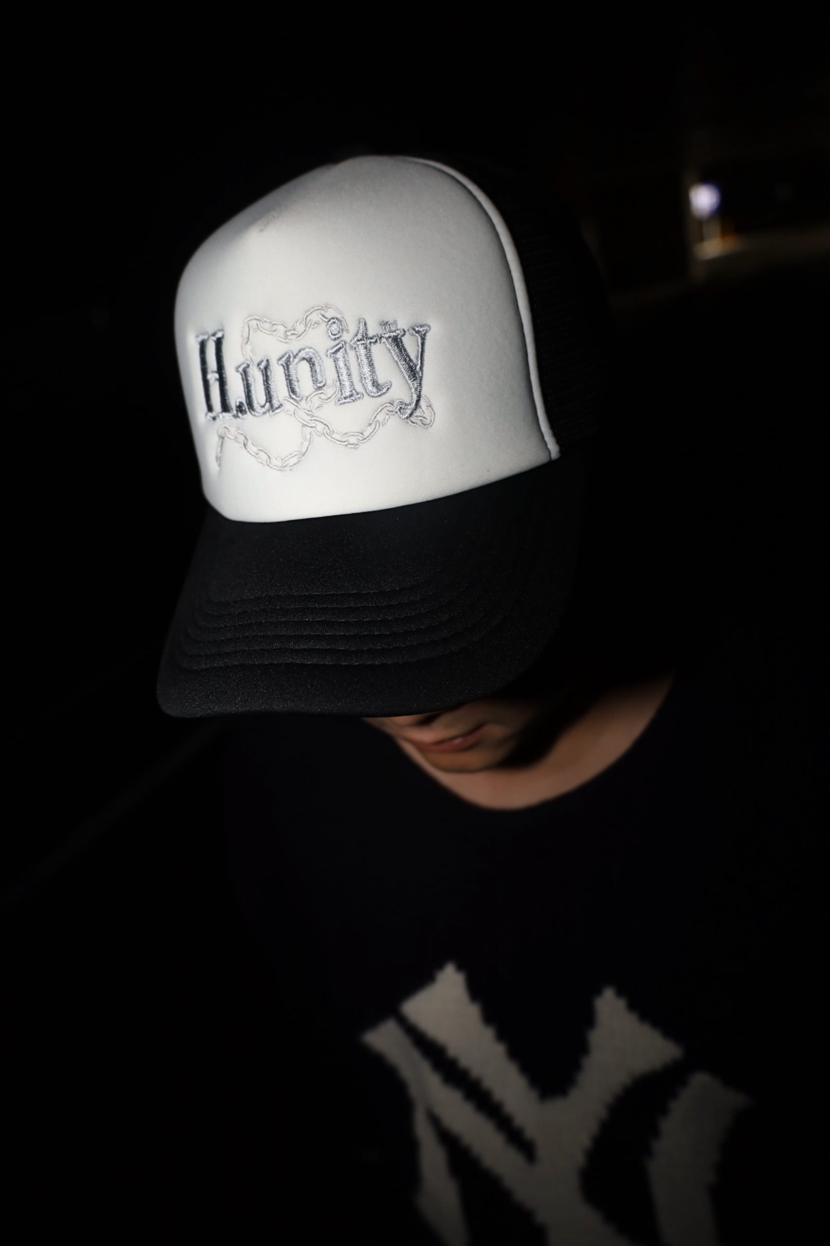 Straights cap homies unity キャップ H unity chain mesh cap gray
